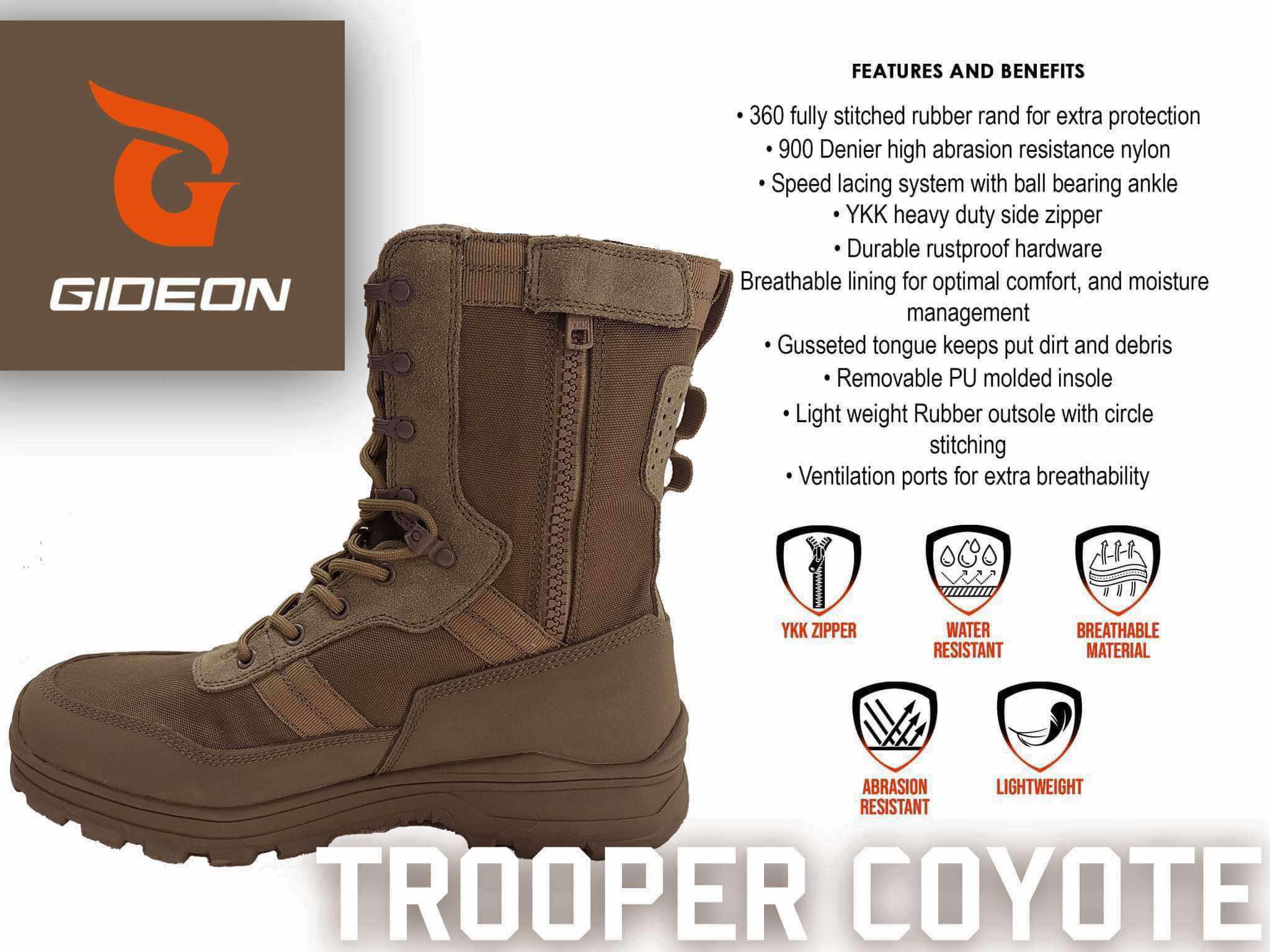 GIDEON Trooper Coyote