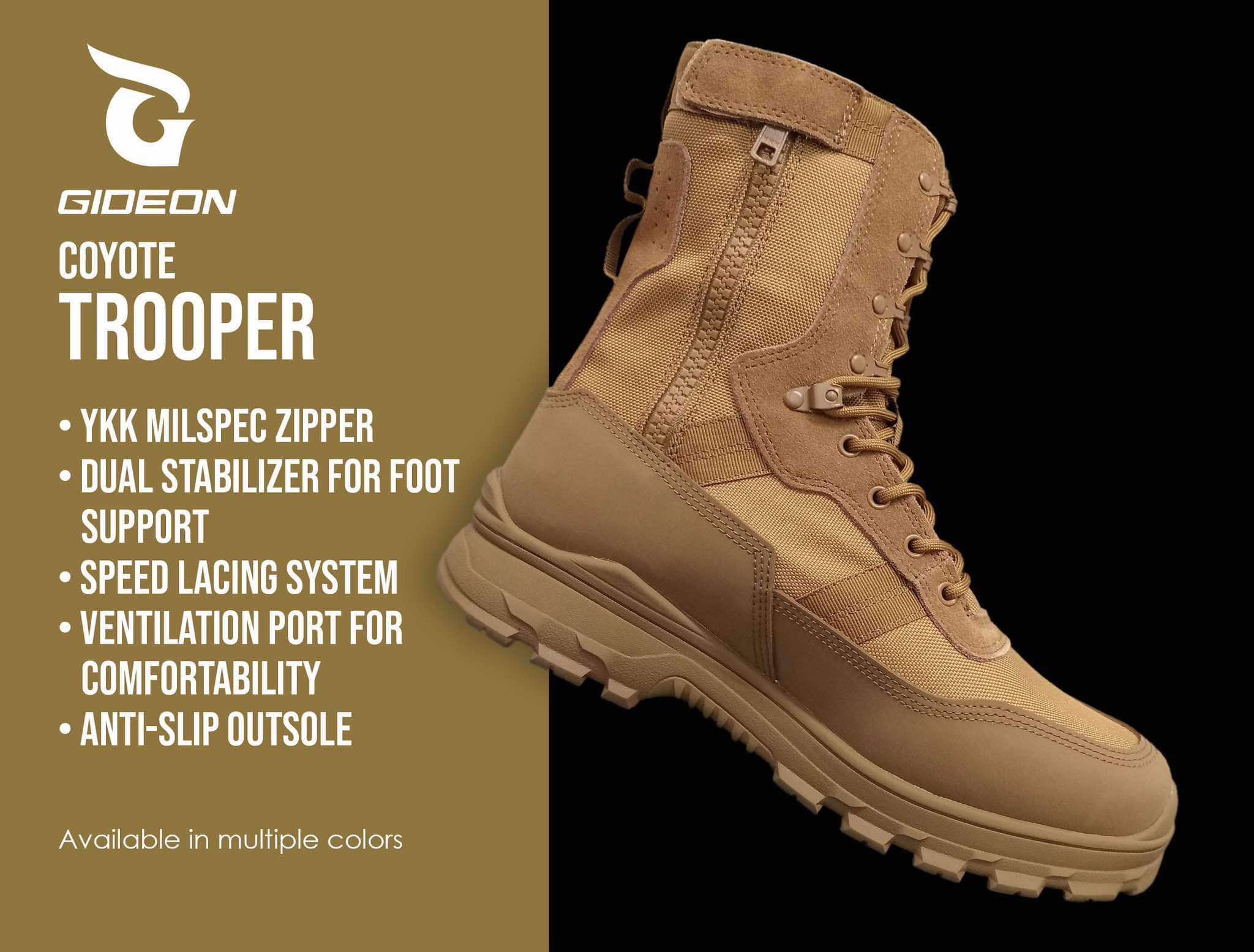 GIDEON Trooper Coyote