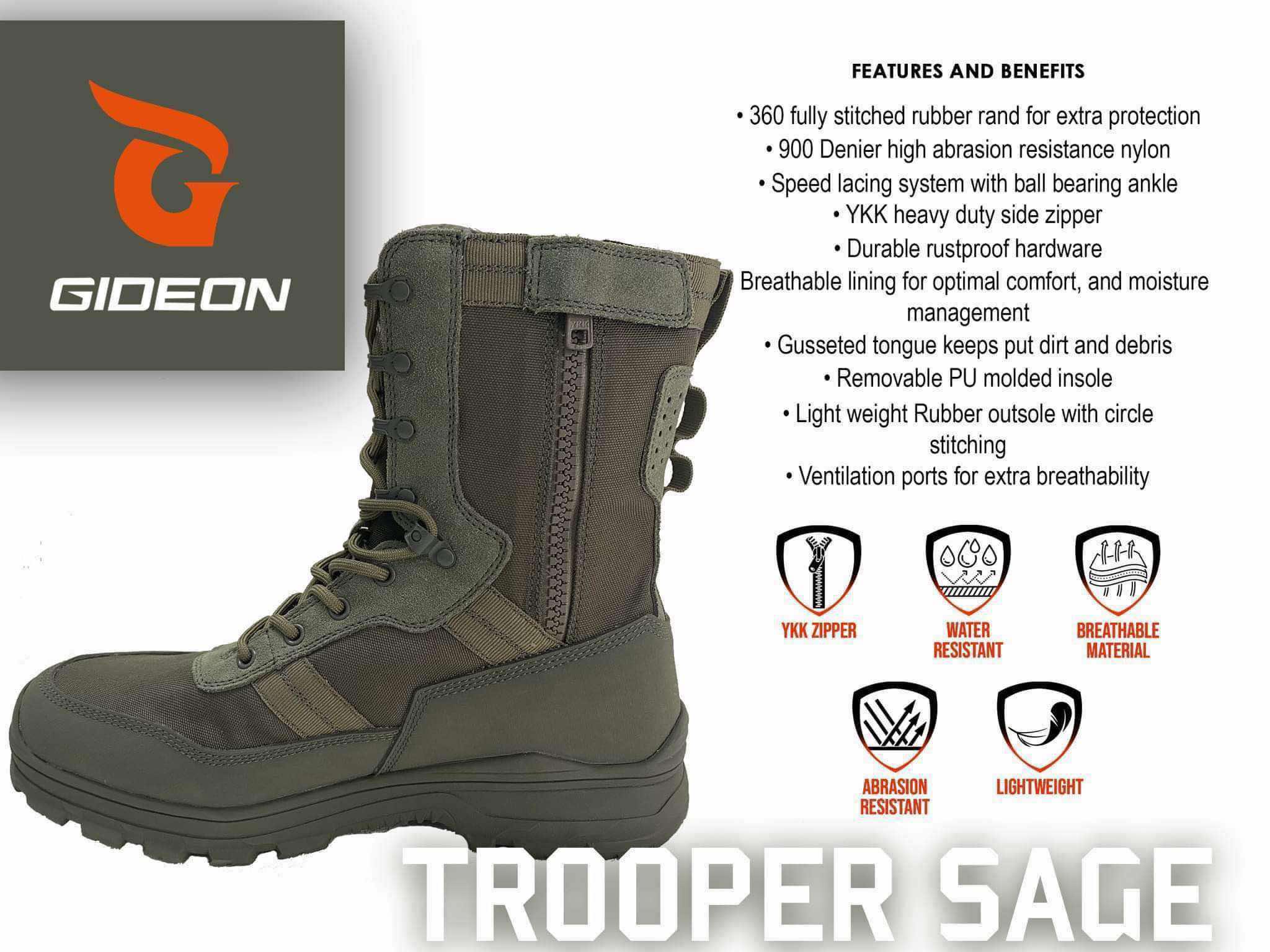 GIDEON Trooper Green