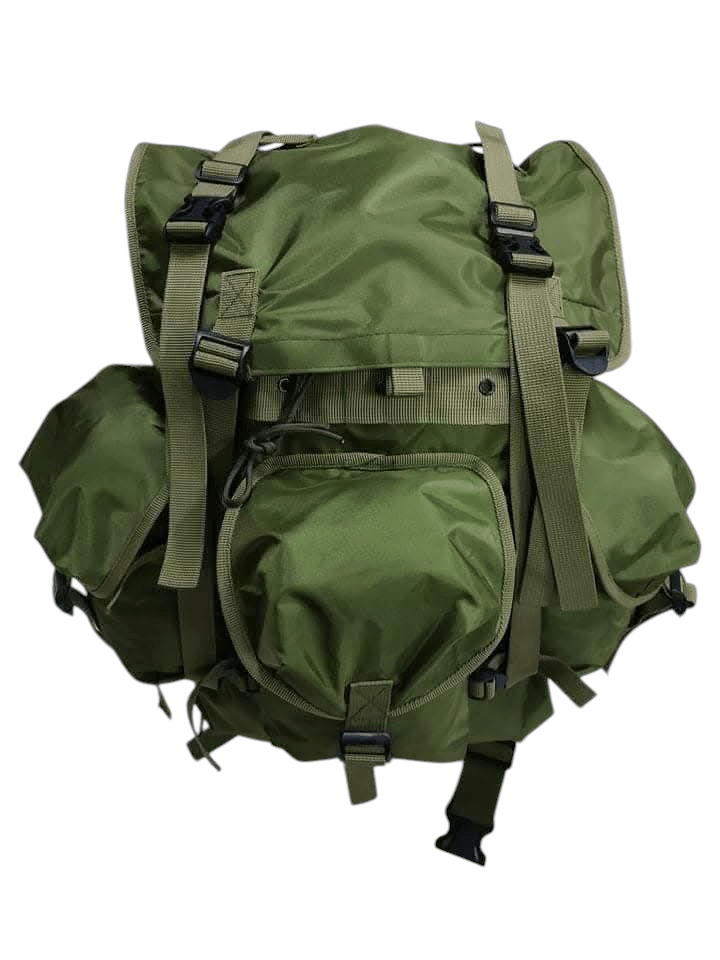Medium Jungle Bag Pack with Frame| Military Style Backpack, All-Weather Medium Expedition Backpack | Durable Outdoor Gear for Hiking and Camping