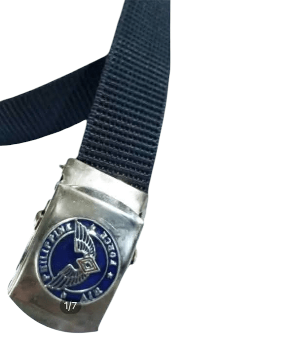 ROTC Buckle for Hukong Katihan, Hukbong Dagat and Airforce with Ordinary Garrison Belt