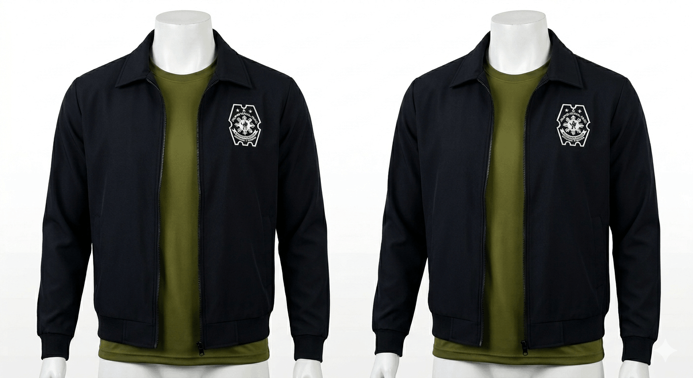 PNP Corporate Jacket with Direct Embroid Logo