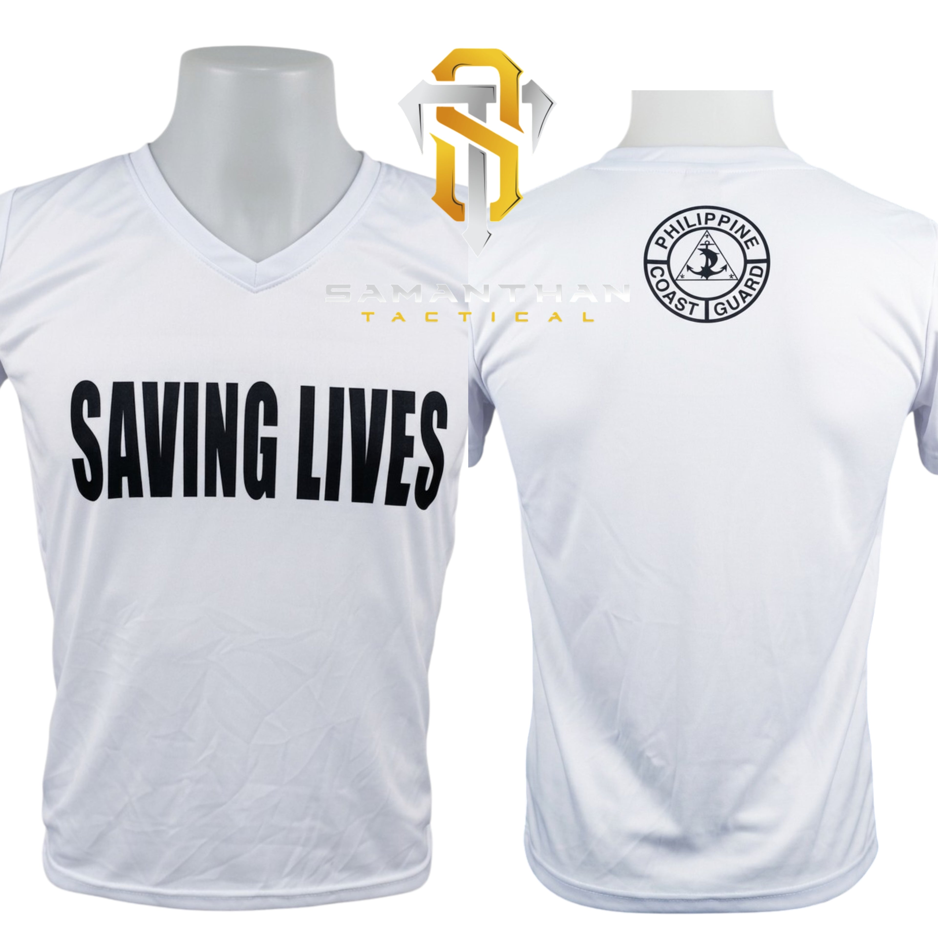 SAVING LIVES T-Shirt Silk Fabric