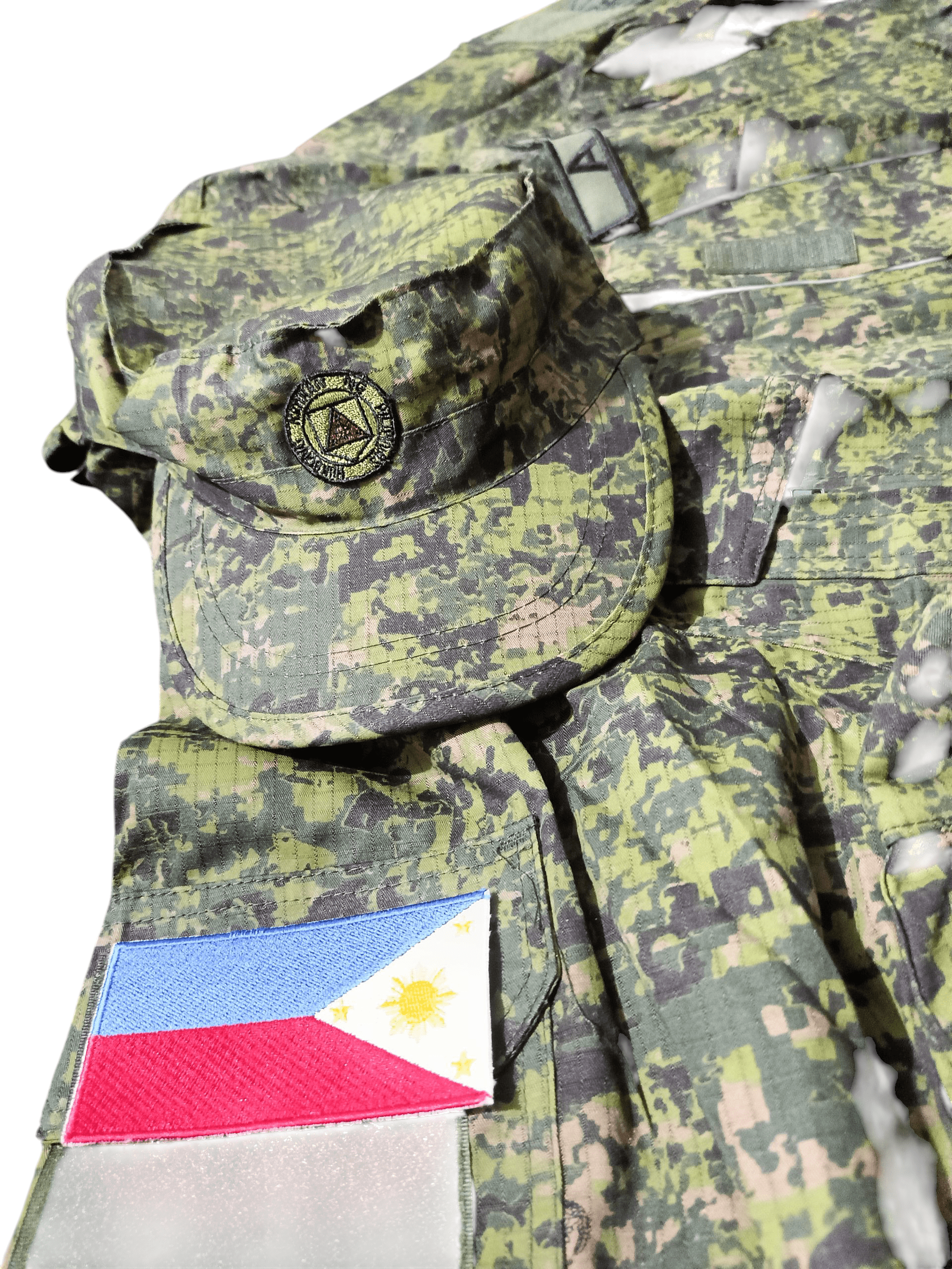 PHILARPAT Cantonized fabric JEJE Brand with free flag