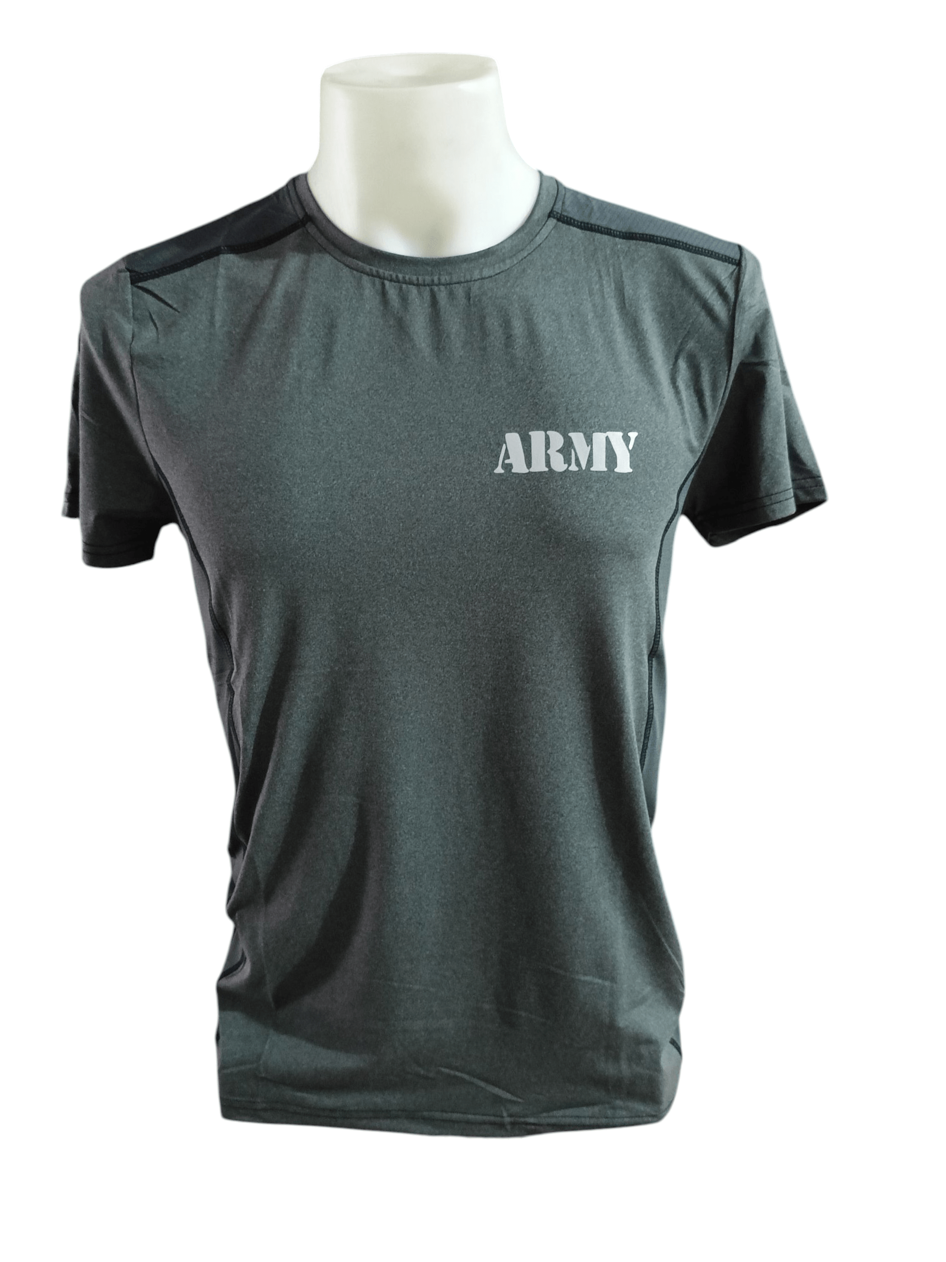 Dry Fit ARMY or AFP T-Shirt, Active-Dry Plain Army Green, Quick-Dry Army Workout Shirt