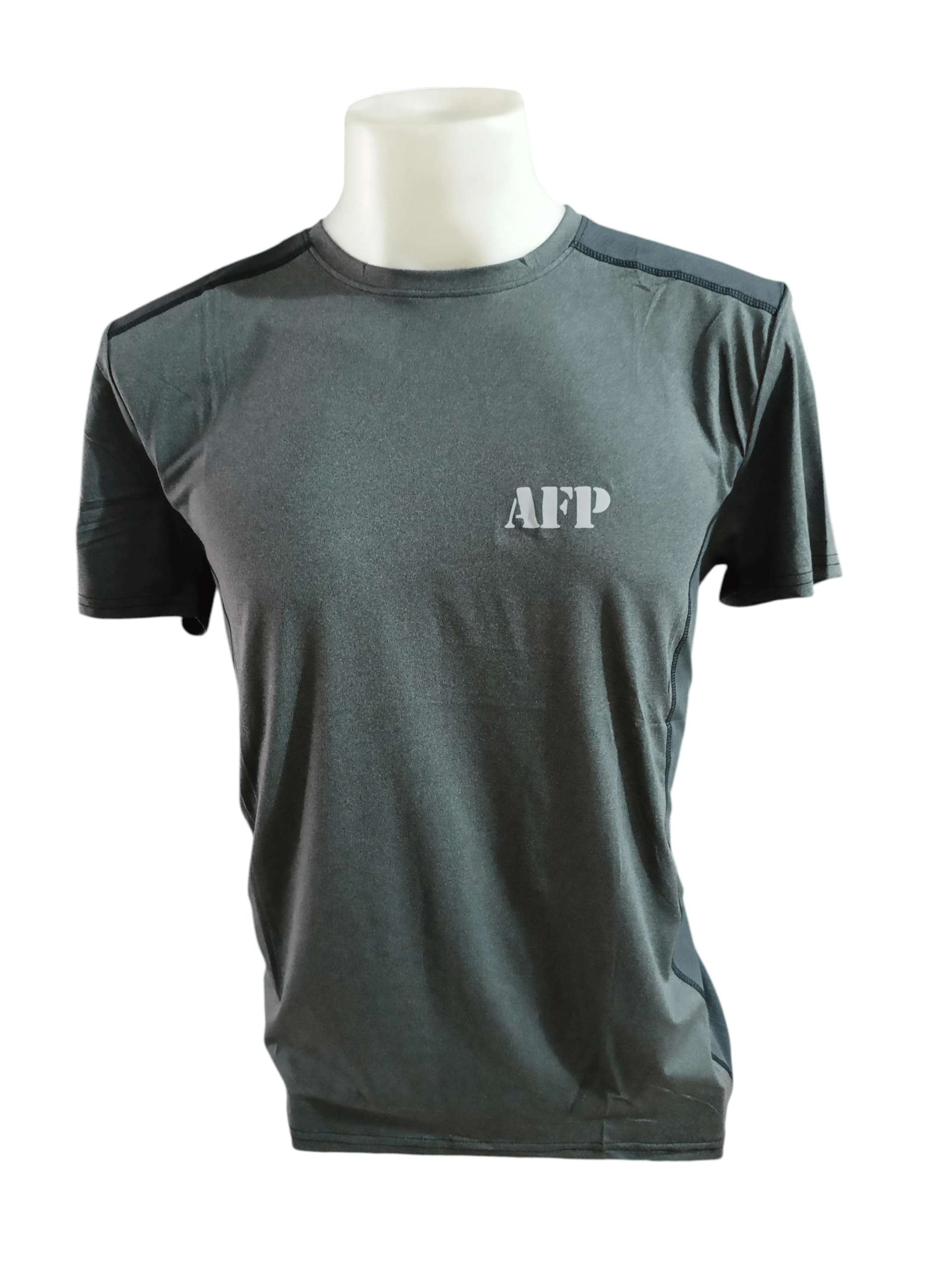 Dry Fit ARMY or AFP T-Shirt, Active-Dry Plain Army Green, Quick-Dry Army Workout Shirt