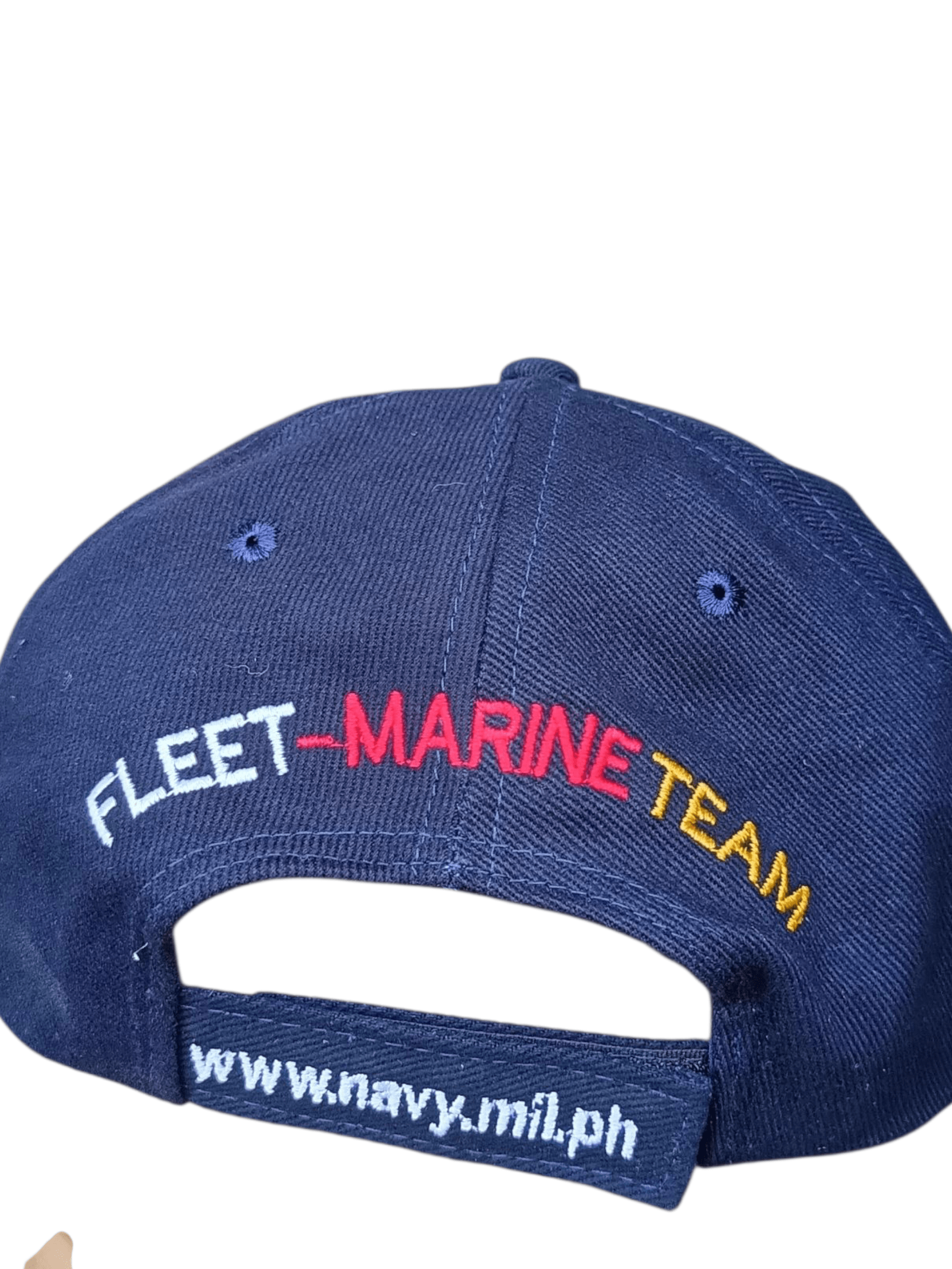 NAVY Bull cap with embroid logo