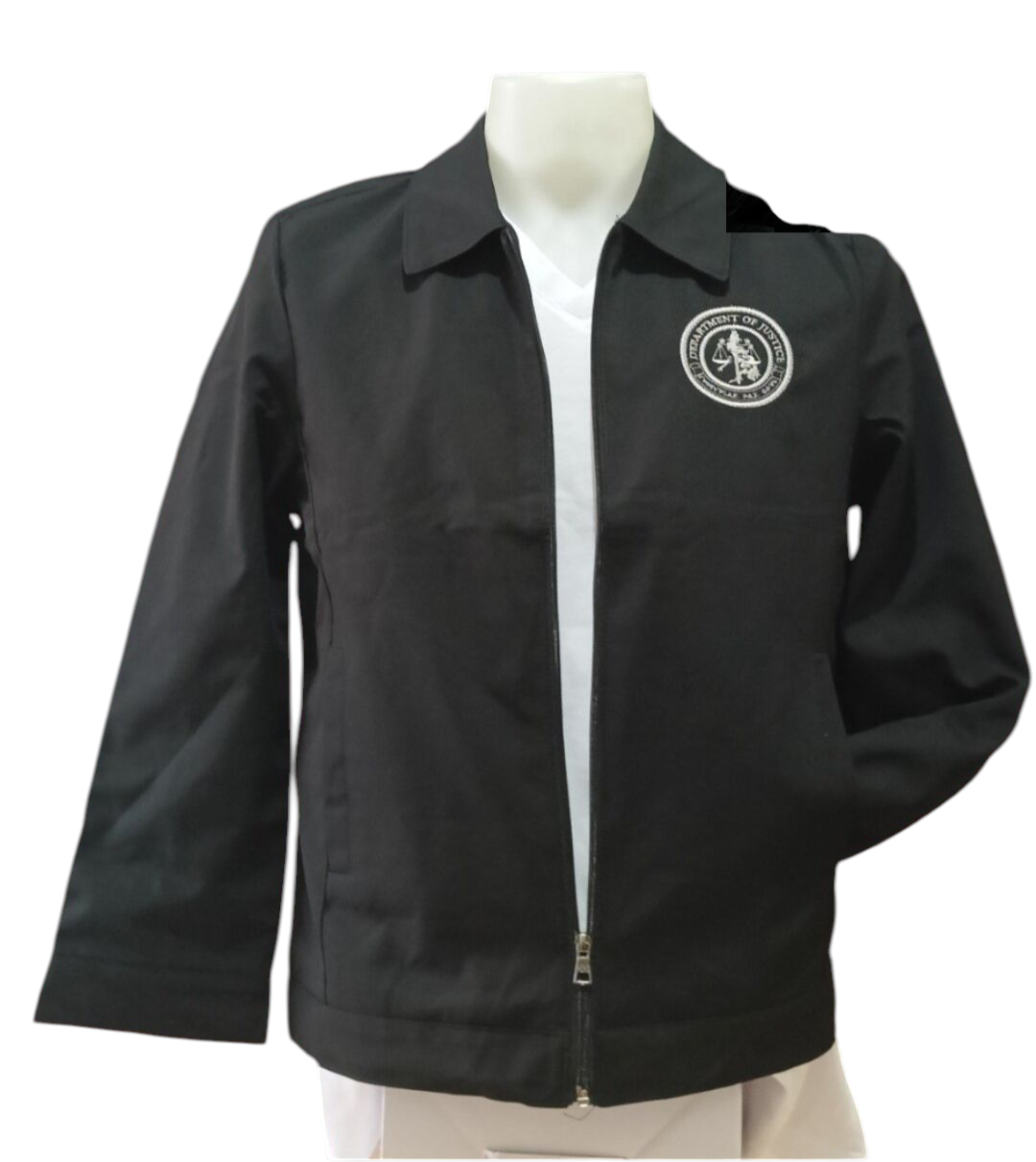 DOJ Corporate Jacket with Direct Embroid Logo