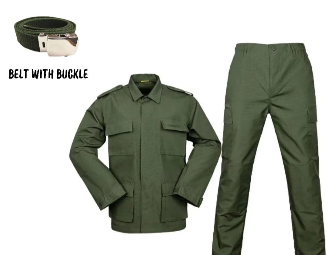 ROTC Fatigue Uniform with free Garrison Belt